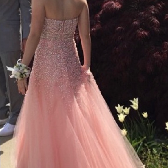 Dresses Size 0 Beaded Prom Dress Poshmark
